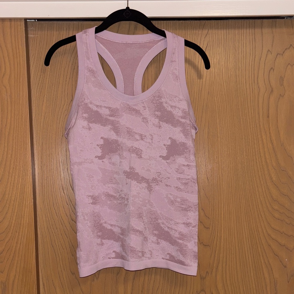 Women's Pink Camo Tank Top